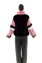 Load image into Gallery viewer, 2025-2026 Fall Winter collection Multicolor Pink and Black Mink