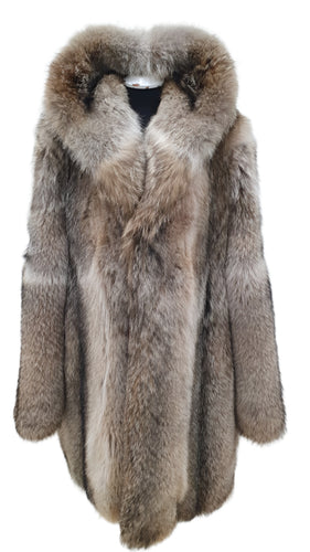 Men's Coyote jacket with the hood