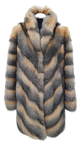 2025-2026 Fall Winter collection Chevron Cut Golden isle fox