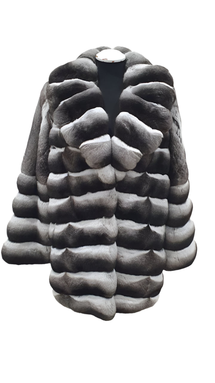 2025-2026 Fall Winter collection Natural Chinchilla jacket