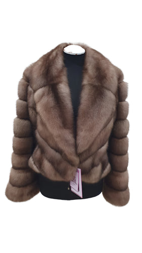 2025-2026 Fall Winter collection Barguzin Sable with English collar