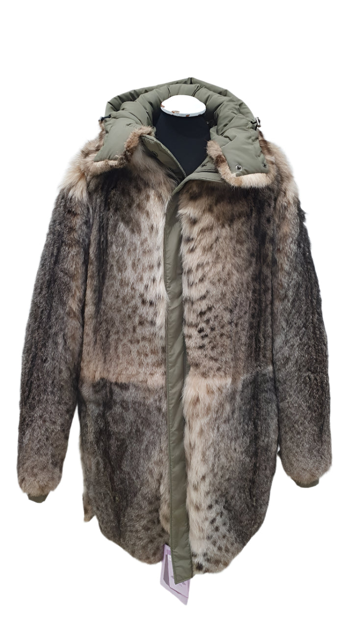 Men's Reversible North American Lynx jacket