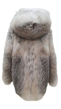 Load image into Gallery viewer, Men&#39;s Reversible Lynx jacket with the hood