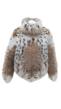 Load image into Gallery viewer, 2025-2026 Fall Winter collection short Reversible Lynx