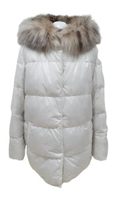 Men's Reversible Lynx jacket with the hood