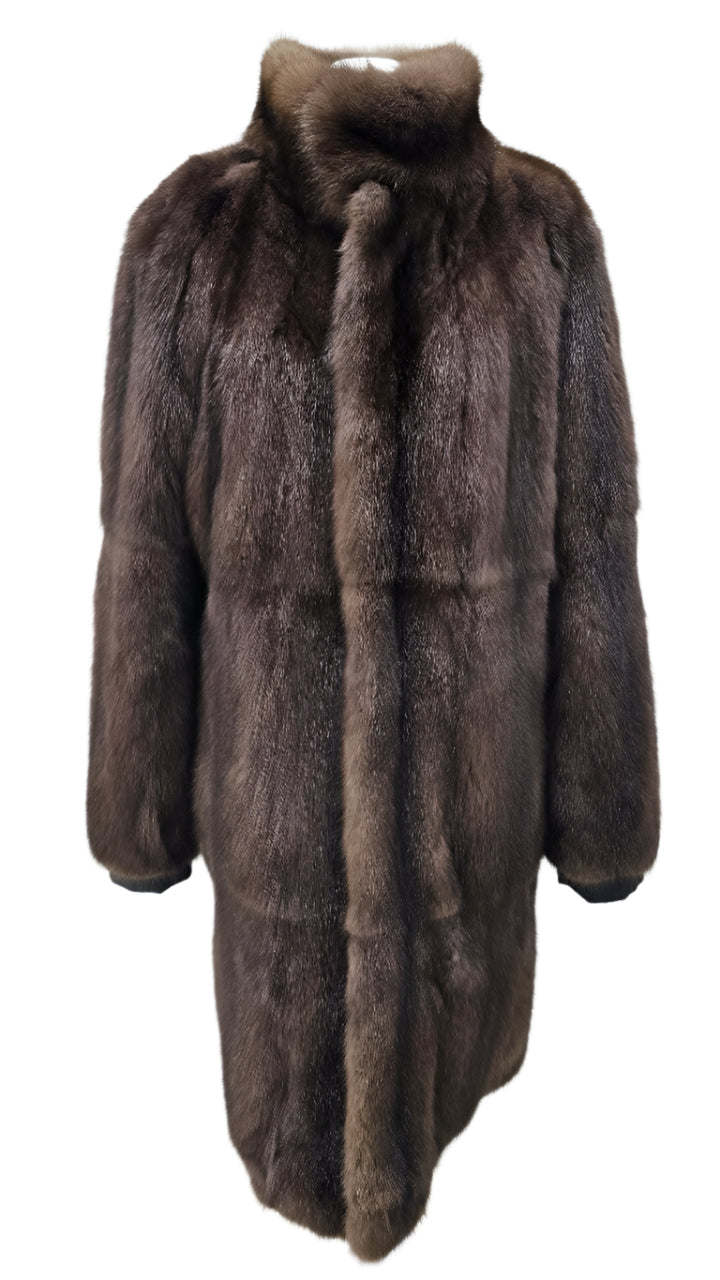 Men's  Reversible with cashmere Sable jacket