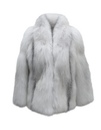 Fox Jacket in Arctic Fox