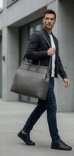 Load image into Gallery viewer, Large Ostrich Travel Bag