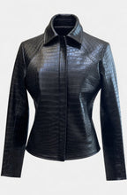 Load image into Gallery viewer, Crocodile Jackets in Garment grade crocodile