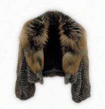 Load image into Gallery viewer, Cropped Silver Fox Jacket