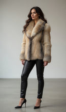 Load image into Gallery viewer, Golden Isle Fox Jacket with English collar