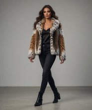 Load image into Gallery viewer, Lynx Fur Short Jacket