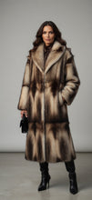 Load image into Gallery viewer, Natural Fitch Jacket with english collar 130 cm