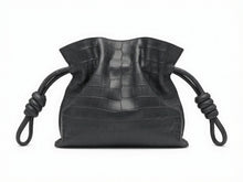 Load image into Gallery viewer, Soft Drawstring bag in Crocodile