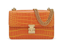 Load image into Gallery viewer, Crocodile Shoulder Chain Bag
