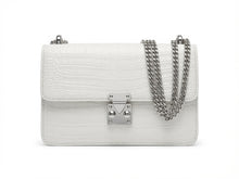 Load image into Gallery viewer, Crocodile Shoulder Chain Bag
