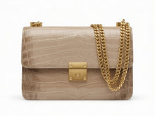 Load image into Gallery viewer, Crocodile Shoulder Chain Bag