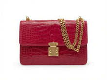 Load image into Gallery viewer, Crocodile Shoulder Chain Bag