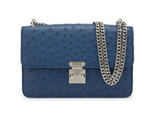 Load image into Gallery viewer, Ostrich Shoulder Chain Bag