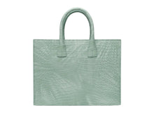 Load image into Gallery viewer, Structured Shopping Tote in Crocodile