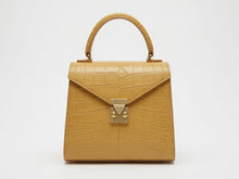 Load image into Gallery viewer, Top Handle Roxy bag in Crocodile