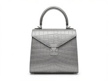 Load image into Gallery viewer, Top Handle Roxy bag in Crocodile