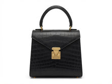 Load image into Gallery viewer, Top Handle Roxy bag in Crocodile