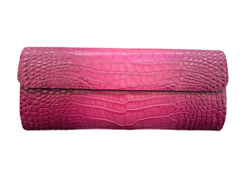 Sabrina Clutch in Crocodile