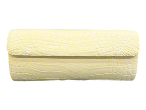 Sabrina Clutch in Crocodile