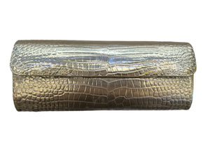 Sabrina Clutch in Crocodile