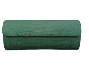 Sabrina Clutch in Crocodile