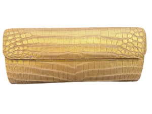 Sabrina Clutch in Crocodile