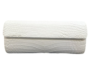 Sabrina Clutch in Crocodile