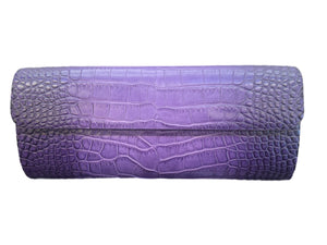 Sabrina Clutch in Crocodile