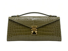 Load image into Gallery viewer, Crocodile Grace clutch