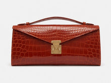 Load image into Gallery viewer, Crocodile Grace clutch