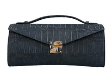 Load image into Gallery viewer, Grace clutch In Crocodile
