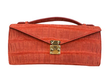 Load image into Gallery viewer, Grace clutch In Crocodile