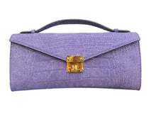 Load image into Gallery viewer, Grace clutch In Crocodile