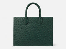 Load image into Gallery viewer, Ostrich Box tote