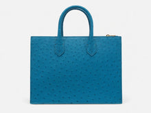 Load image into Gallery viewer, Ostrich Box tote