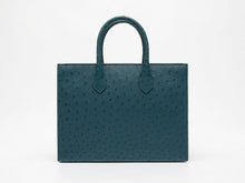 Load image into Gallery viewer, Ostrich Box tote