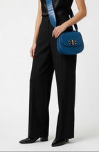 Load image into Gallery viewer, Alligator Saddle bag with a matching shoulder strap