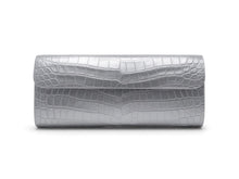 Load image into Gallery viewer, Sabrina Clutch in Crocodile