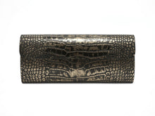 Load image into Gallery viewer, Sabrina Clutch in Crocodile
