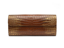 Load image into Gallery viewer, Sabrina Clutch in Crocodile
