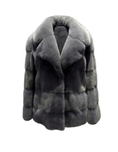 Load image into Gallery viewer, Mink Jacket with English collar 65 cm