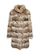 Load image into Gallery viewer, Lynx Fur Jacket Horizontal cut