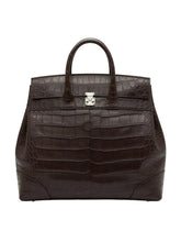 Load image into Gallery viewer, Large Ostrich Travel Bag