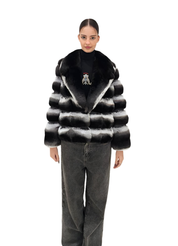 2025-2026 Fall Winter collection Natural Ombre Chinchilla